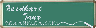 Neidhart Tanz Visitenkarte